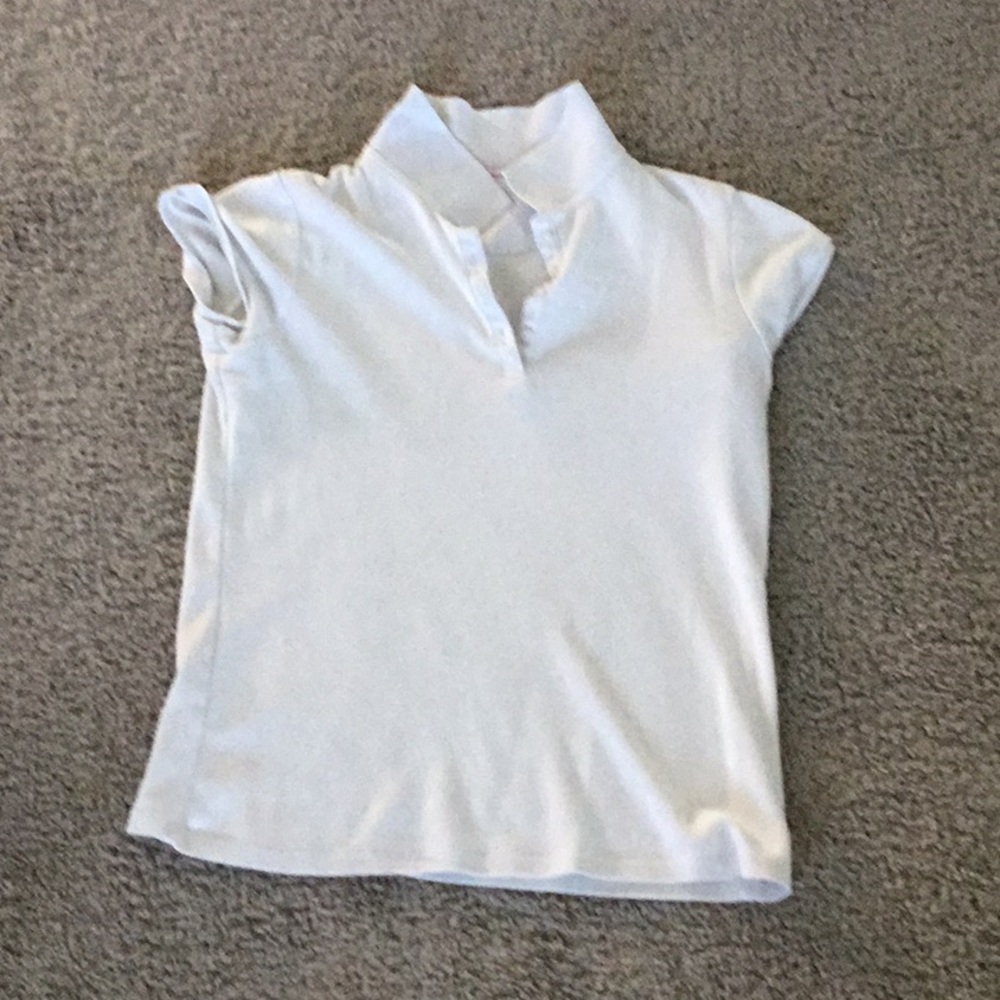 IZOD white school shirt girls XL button down